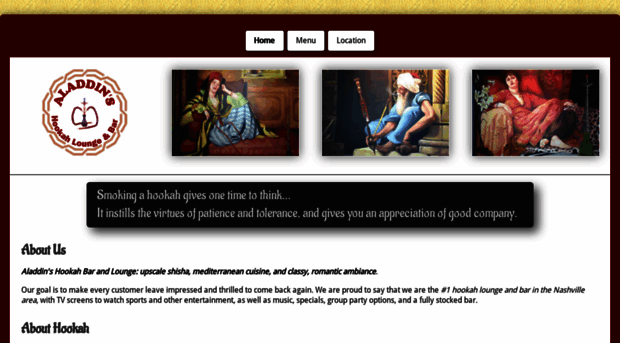 aladdinshookahloungeandbar.com
