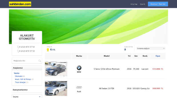 alakurtotomotiv.sahibinden.com