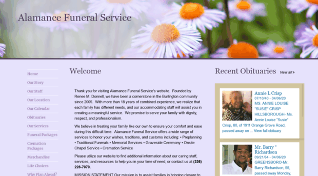 alamancefuneralservice.org