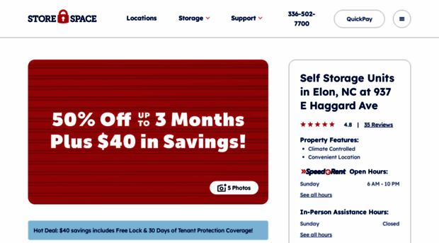 alamanceselfstorage.com