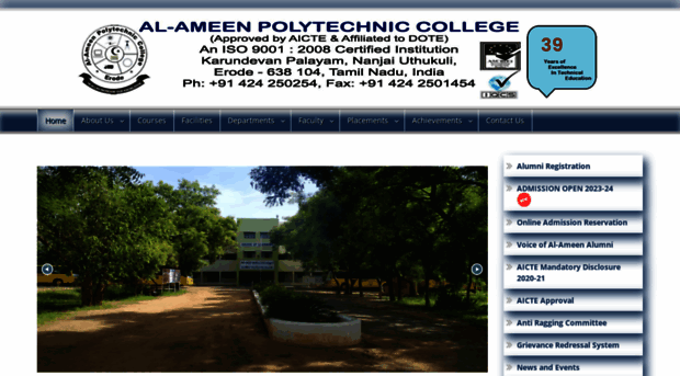 alameenpolytechnic.com