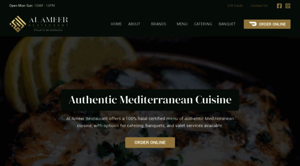 alameerrestaurant.com