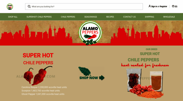 alamopeppers.com