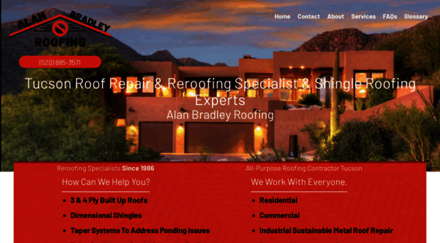 alanbradleyroofing.com