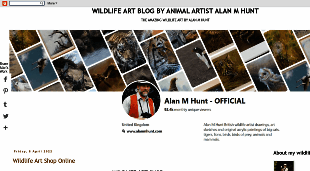 alanmhuntwildlifeartist.blogspot.com