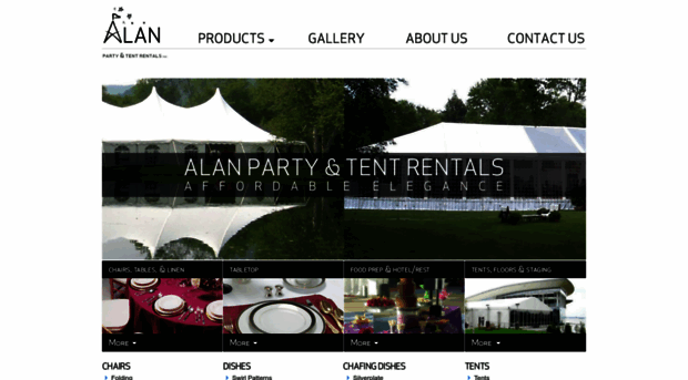 alanpartyrentals.com