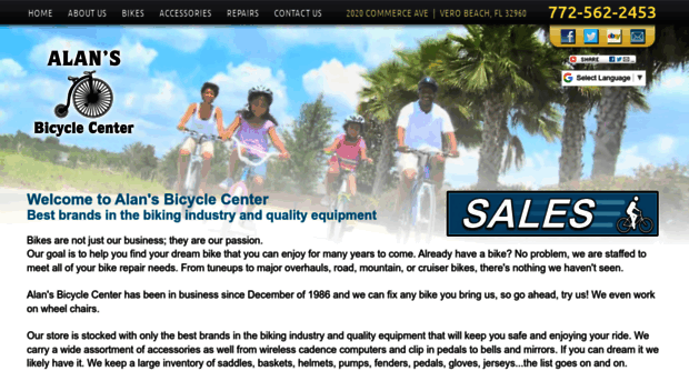 alansbicyclecenter.com