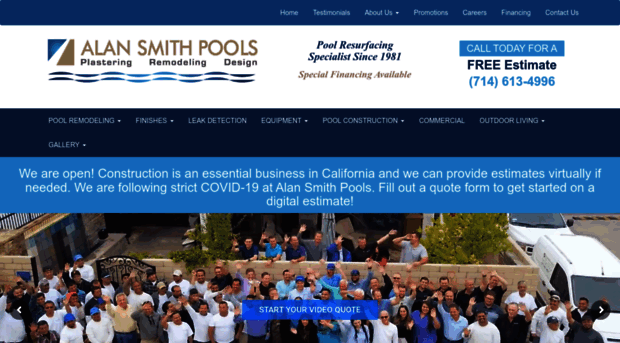 alansmithpools.com