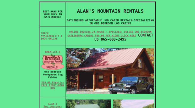 alansmountainrental.com