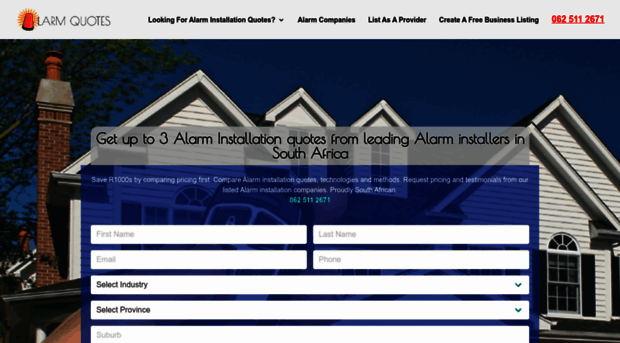alarm-quotes.co.za