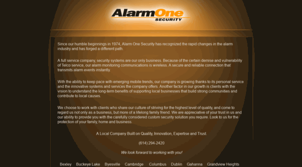 alarmonesecurity.com