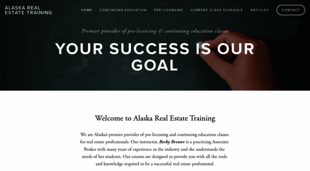 alaskarealestatetraining.com