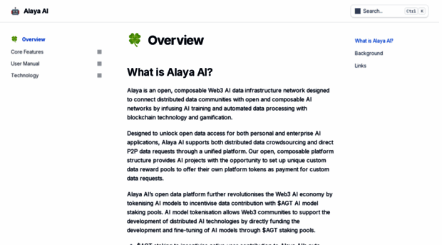 alaya-ai.gitbook.io - Overview | Alaya AI - Alaya AI Gitbook