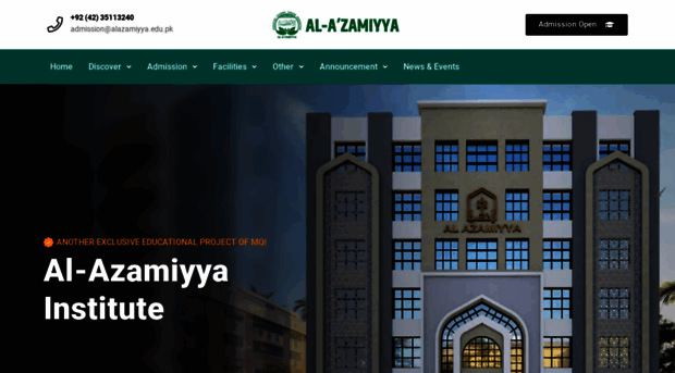 alazamiyya.edu.pk