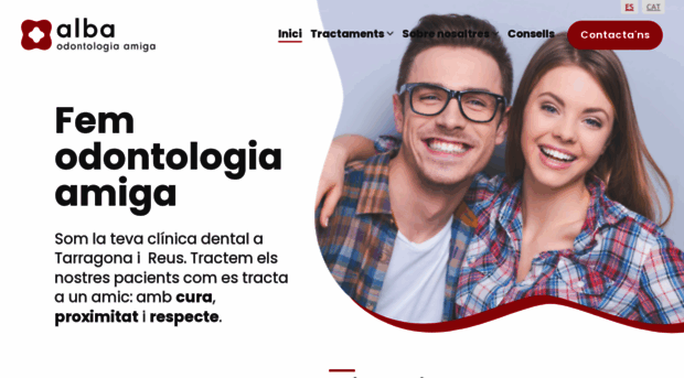 albaclinicadental.com