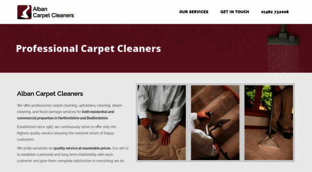 albancarpetcleaners.co.uk