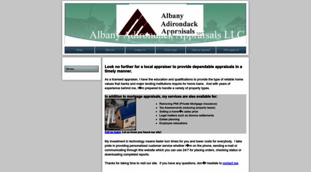 albanyadirondackappraisalsllc.appraiserxsites.com