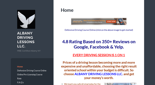 albanydrivingschool.com