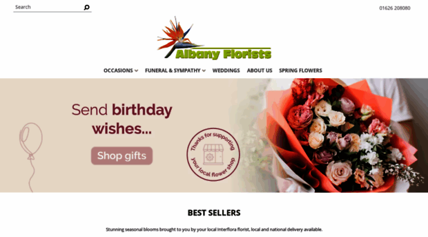 albanyflorists.co.uk