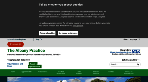 albanypractice.co.uk
