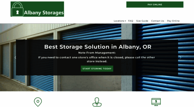 albanystorages.com