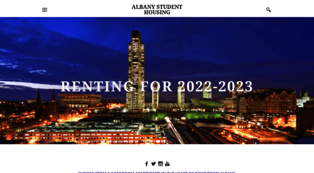 albanystudenthousing.com