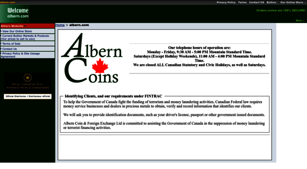 alberncoins.com