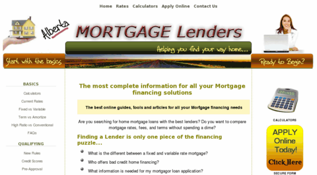 alberta-mortgage-lenders.com