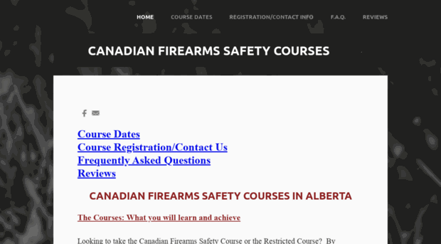 albertafirearmscourse.com