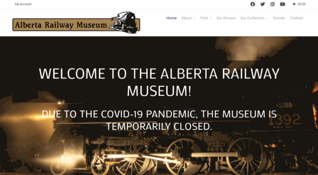 albertarailwaymuseum.com