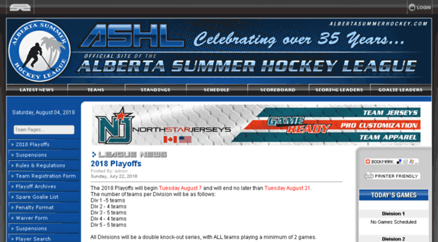 albertasummerhockey.com