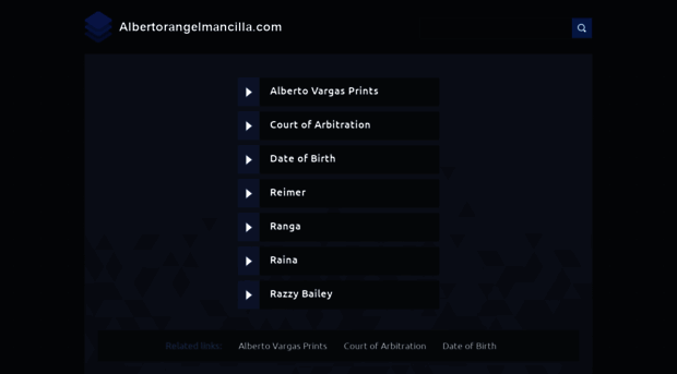 albertorangelmancilla.com