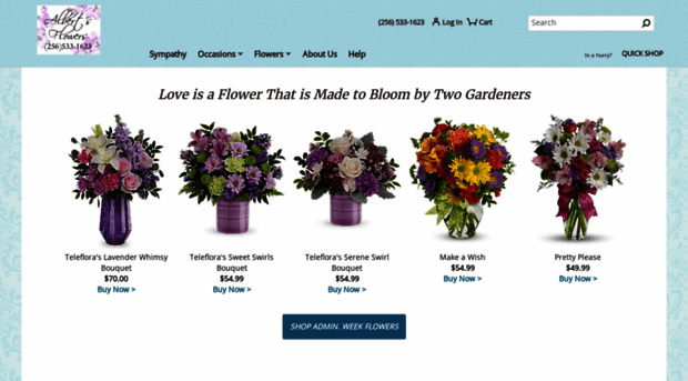 albertsflowers.com