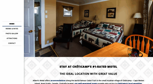 albertsmotelcheticamp.com