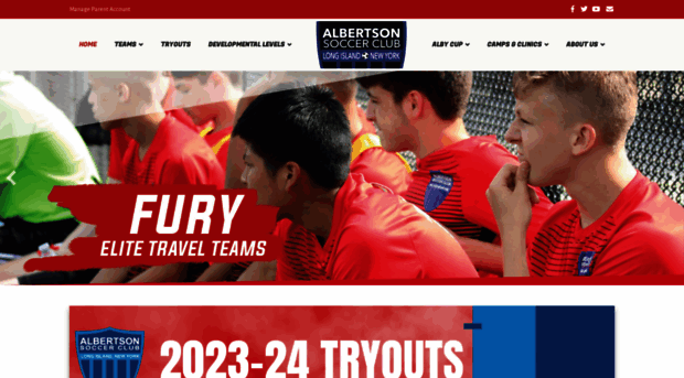 albertsonsoccer.com