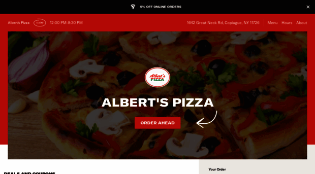 albertspizzacopiague.com