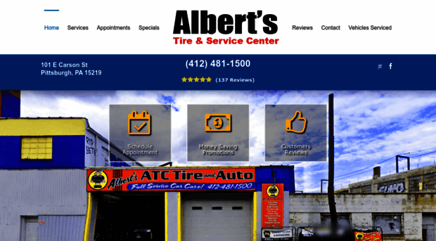 albertstire.com