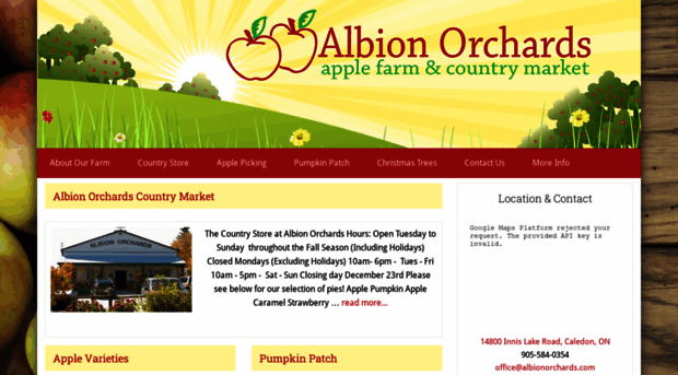 albionorchards.com