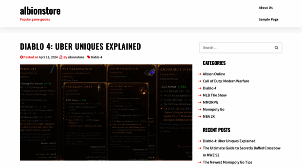 albionstore.net
