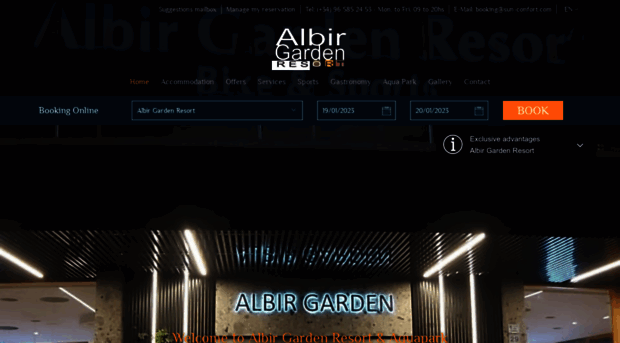 albirgardenresort.com