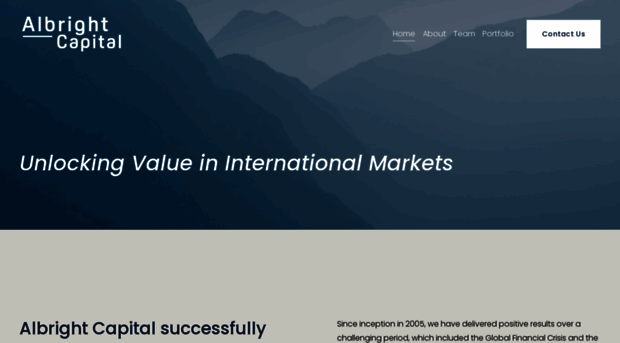 albrightcapital.com