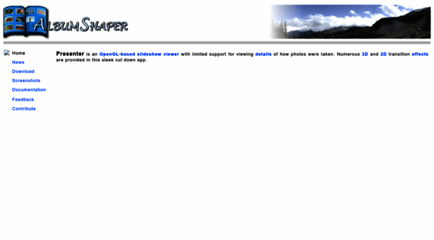 albumshaper.sourceforge.net
