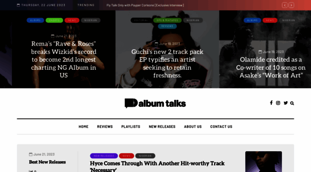 albumtalks.com