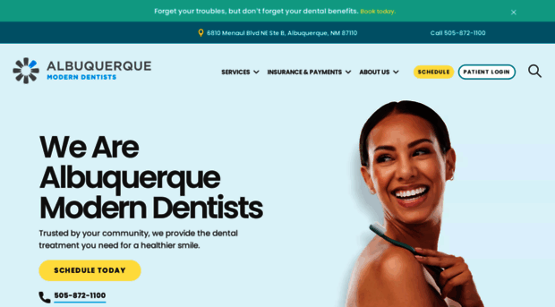 albuquerquemoderndentists.com