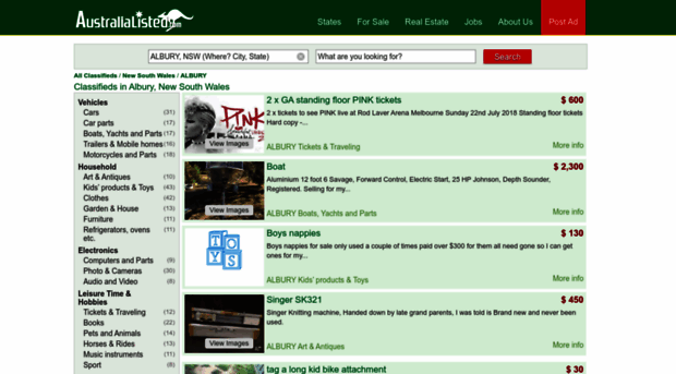 albury.australialisted.com