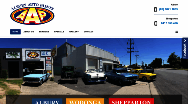 alburyautopaints.com