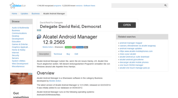 alcatel-android-manager.updatestar.com