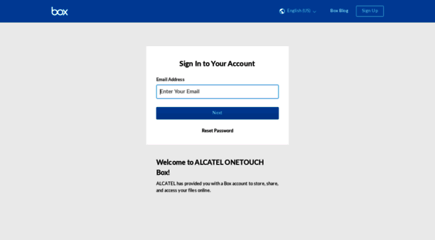 alcatel.box.com