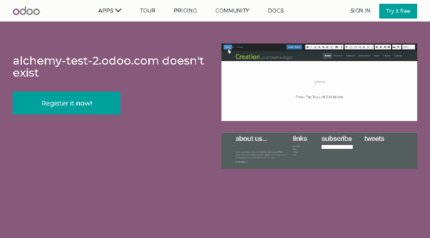 alchemy-test-2.odoo.com