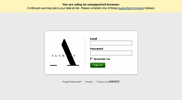 alchemyinnovations.harvestapp.com